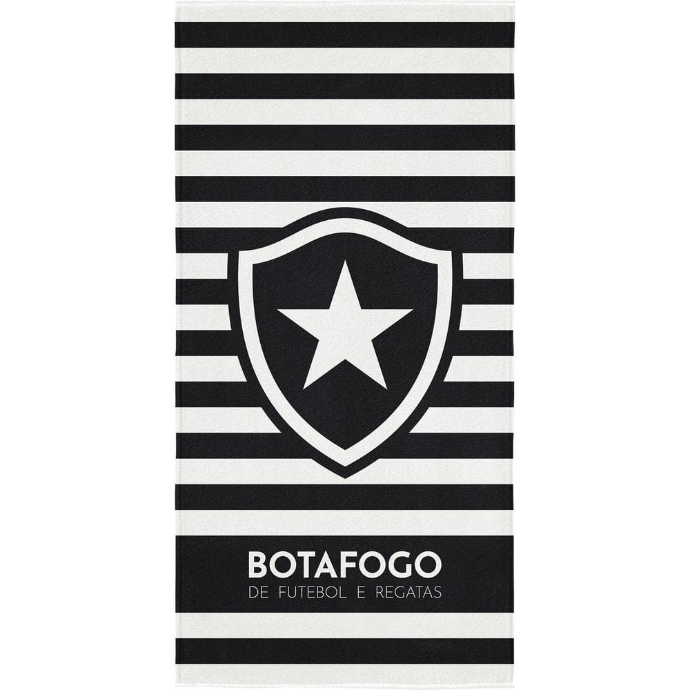 Toalha De Time Oficial Aveludada 70X140 Lepper - Botafogo