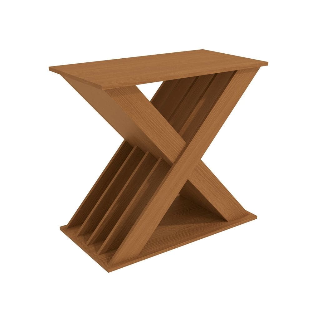 Base Graviola para Mesa de Jantar de Madeira Canela