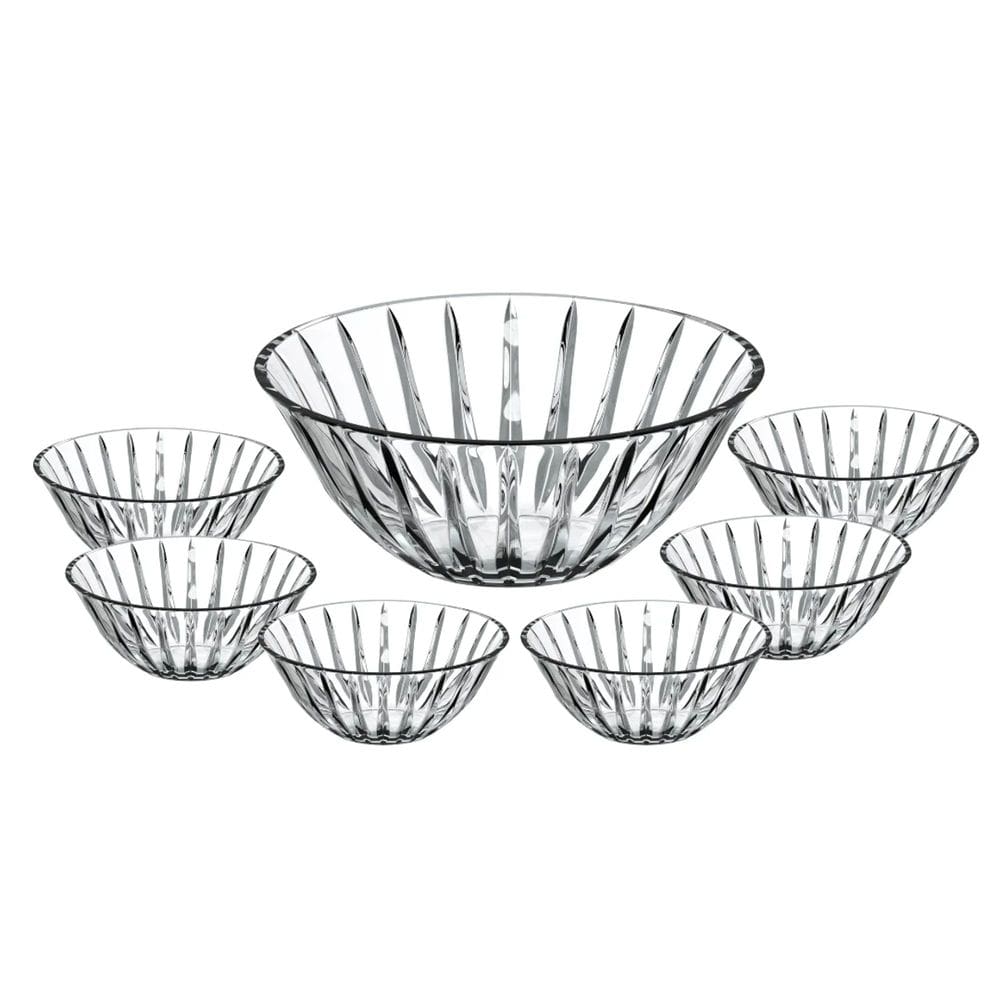 Jogo de 7 Bowls para Sobremesa de Vidro Dubois - L`Hermitage