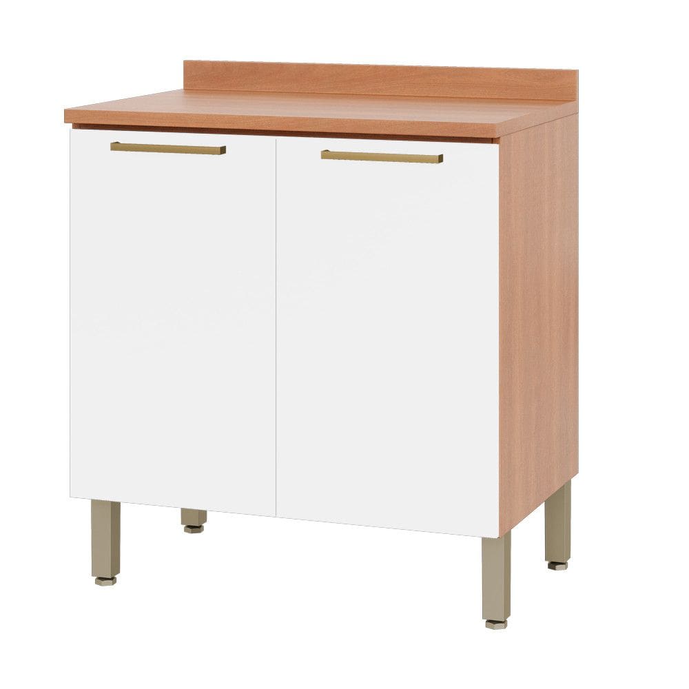 Balcão 80cm Sálvia 2 Portas com Tampo 908101 Telasul