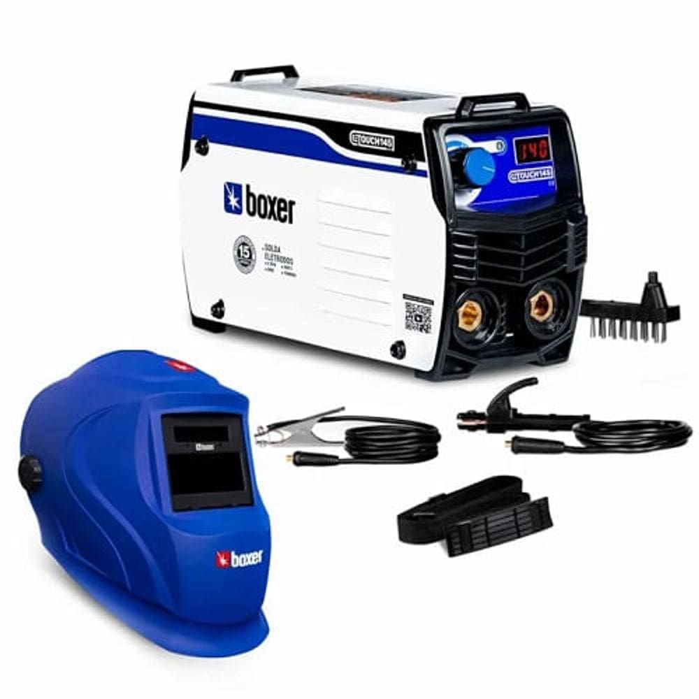 Combo Touch 145 Boxer 220V+Mascara Solda Optiarc70