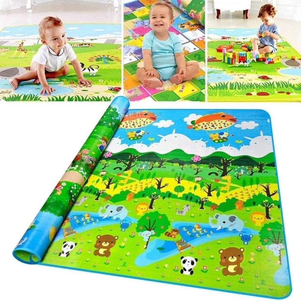 Tapete Tatame Térmico Gigante Infantil Bebe Atividades Educativo Lavável 150X180CM