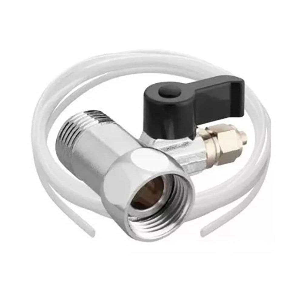 Kit Adaptador Metal + Mangueira 1/4 Purificador Oxygen
