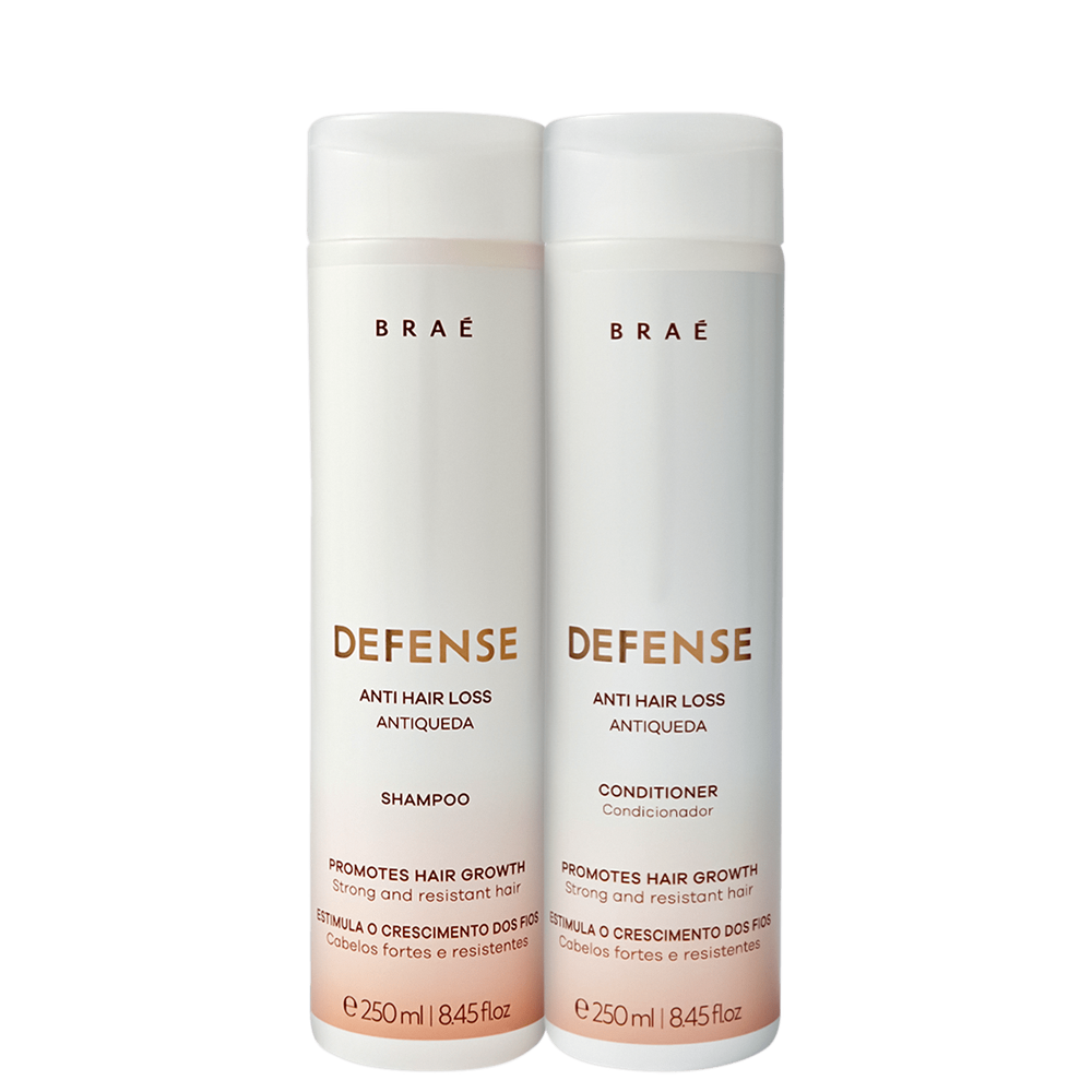 Kit Braé Defense Antiqueda Duo (2 Produtos)