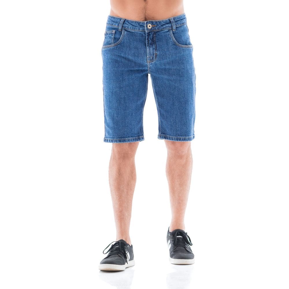 Bermuda Jeans Masculina Arauto Slim