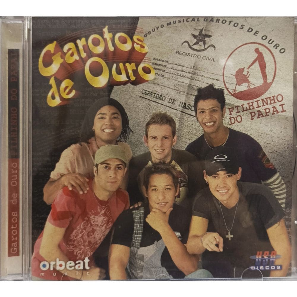 CD Cd Garotos De Ouro - Filhinho Do Papai