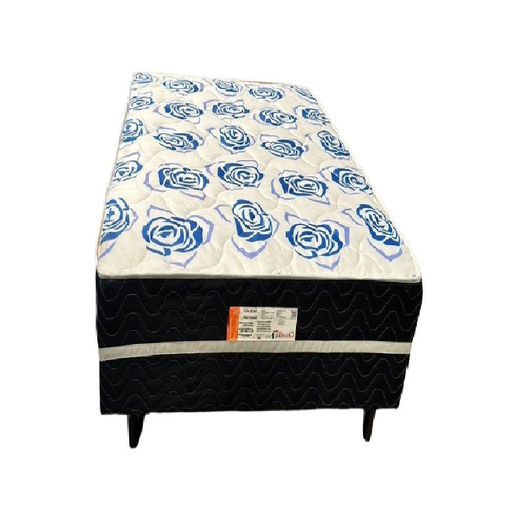 Unibox Romance Solteiro com Molas Bonnel 88x188x44cm Topázio