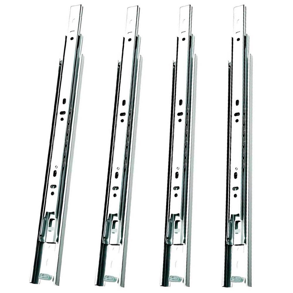 Kit 4 Corrediça Telescópica Trilho Larga S-42 350mm Soprano