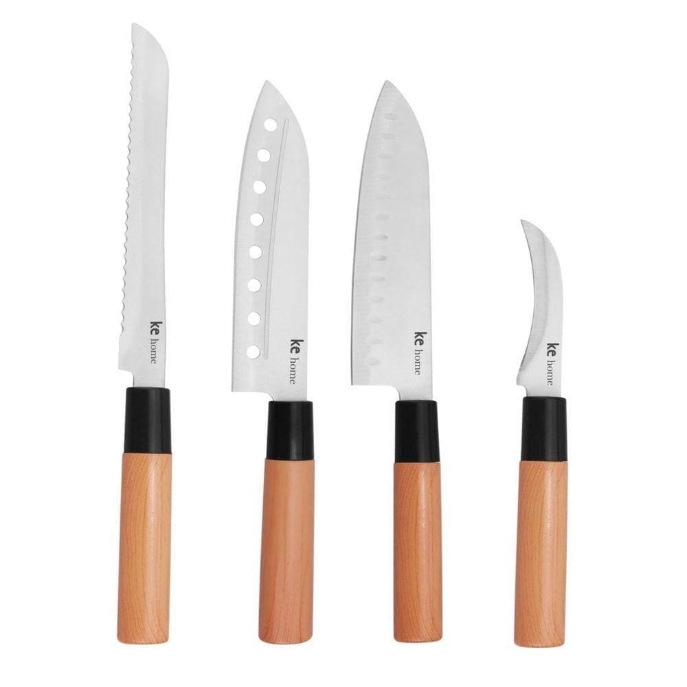 Jogo Facas Japan Santoku Japonesa Sushi Gourmet