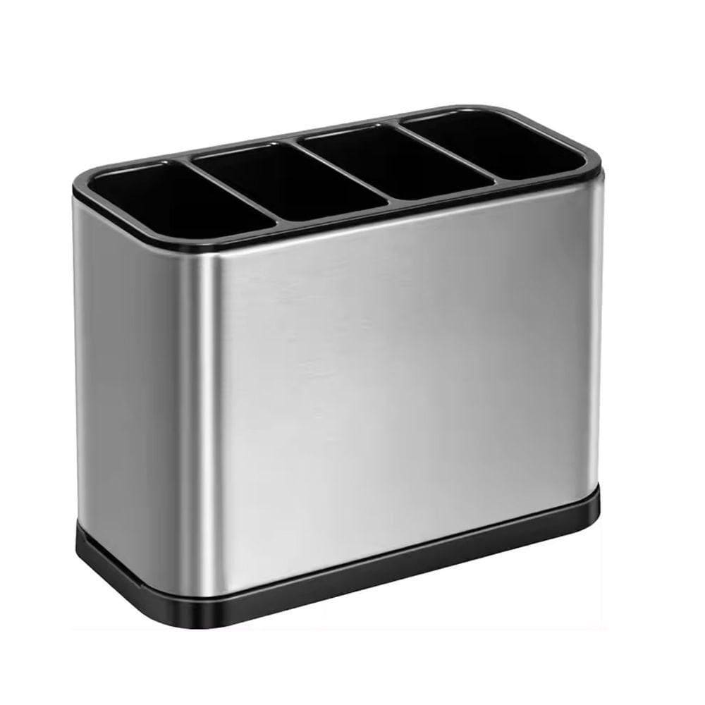 Escorredor Porta Talheres Inox Pia Premium Alta Qualidade