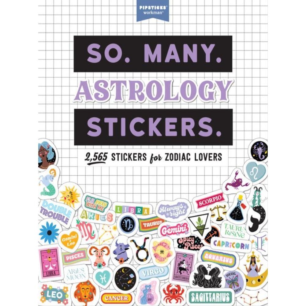 So. Many. Astrology Stickers