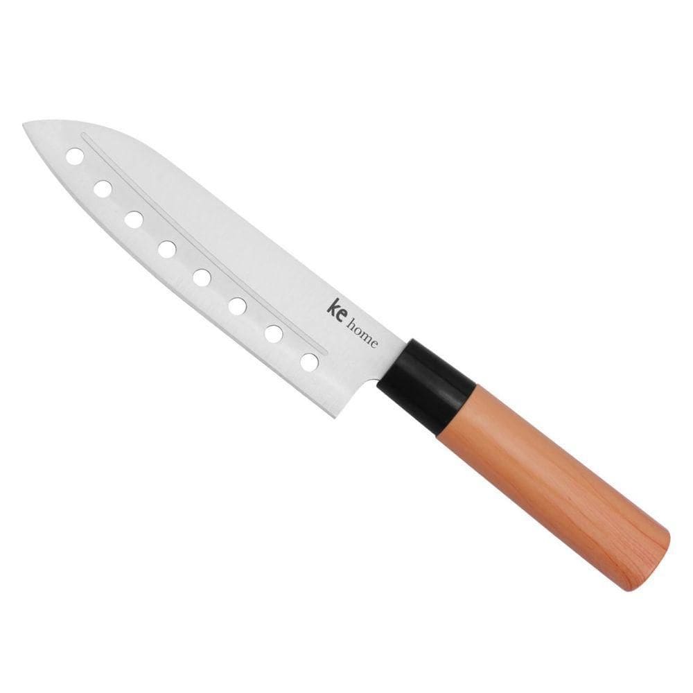 Faca Santoku Alveolar Japan Lâmina Aço Inox