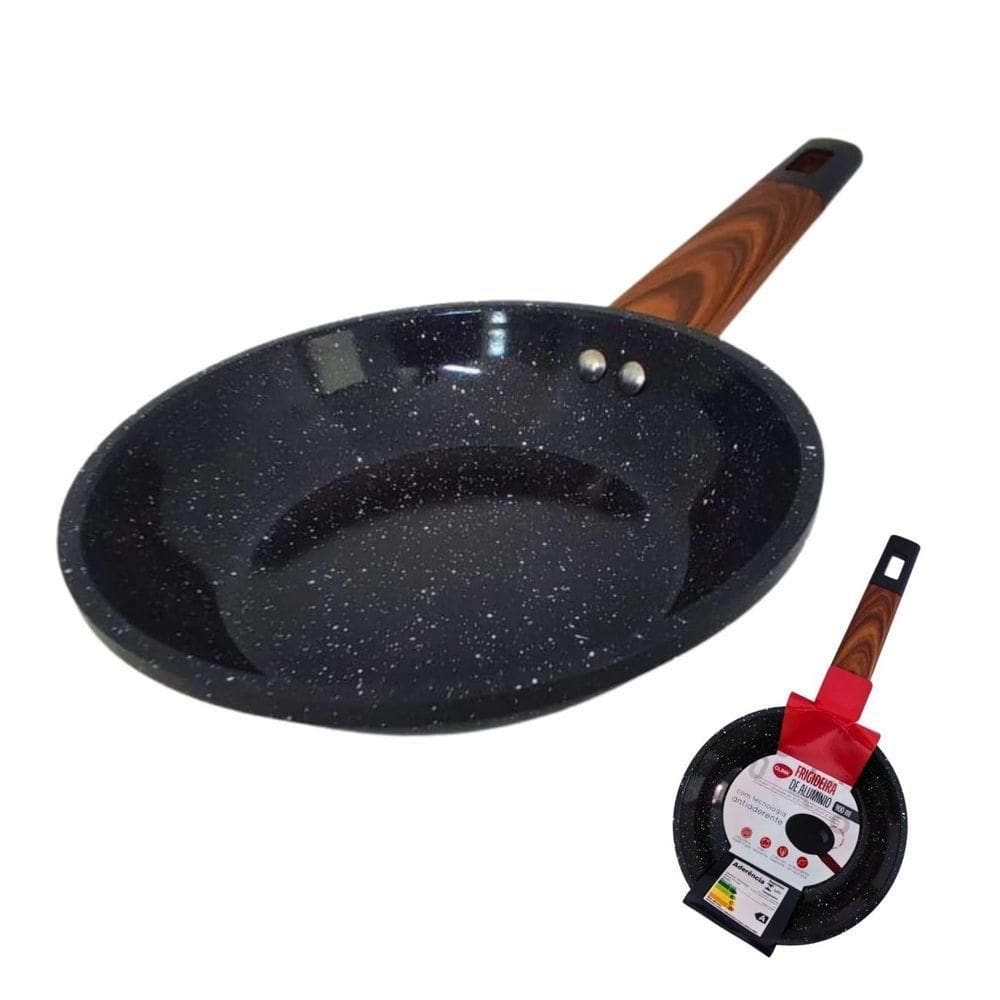 Frigideira Antiaderente Carvalho Premium 26 Cm Indução Gás
