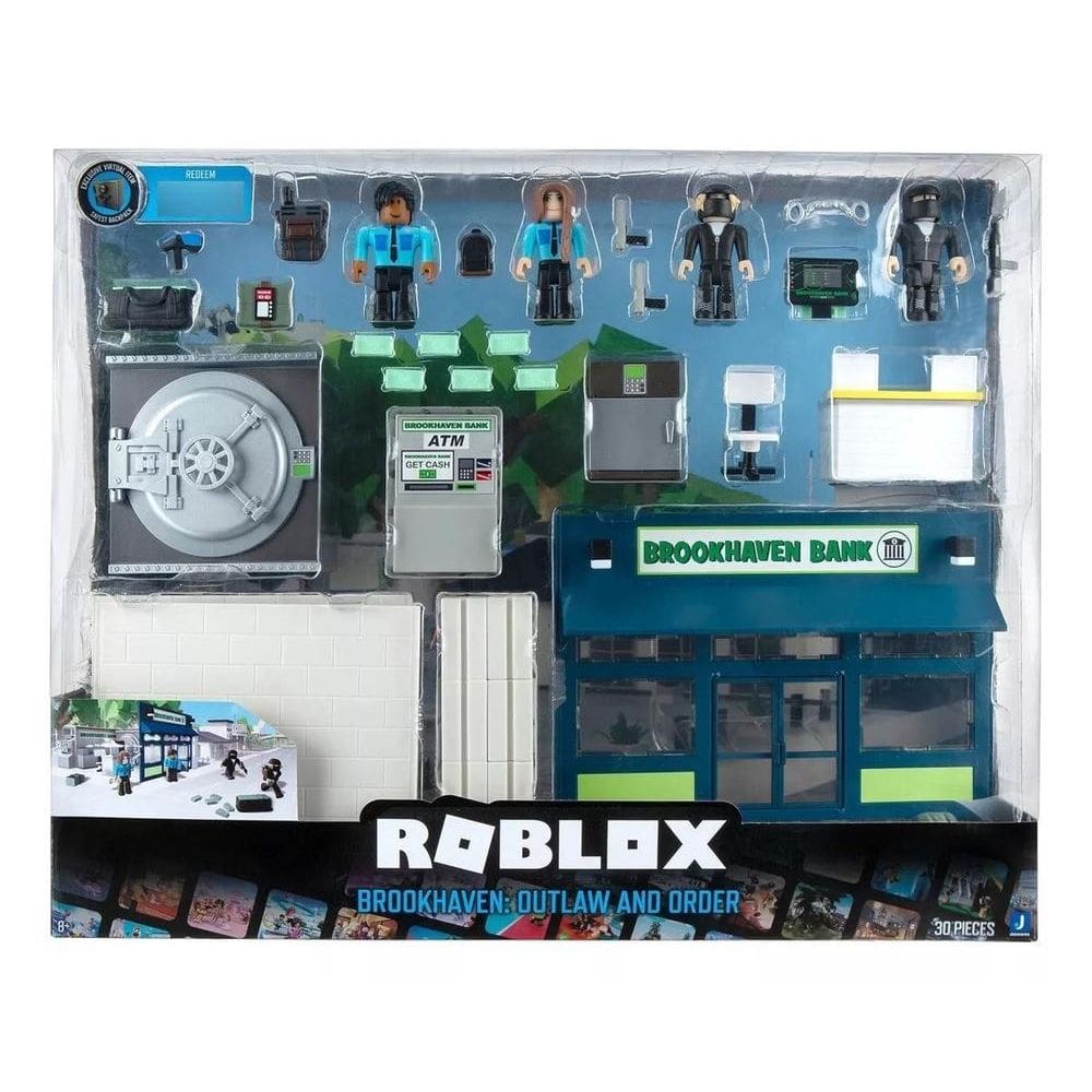 Playset Roblox - Brookhaven : Outlaw And Order Playset - 3262 SUNNY BRINQUEDOS