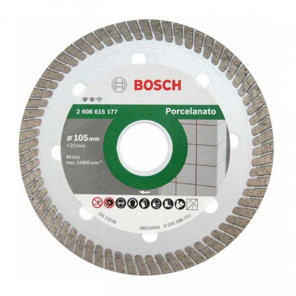 Disco Diamantado Turbo Bosch Para Porcelanato 105mm
