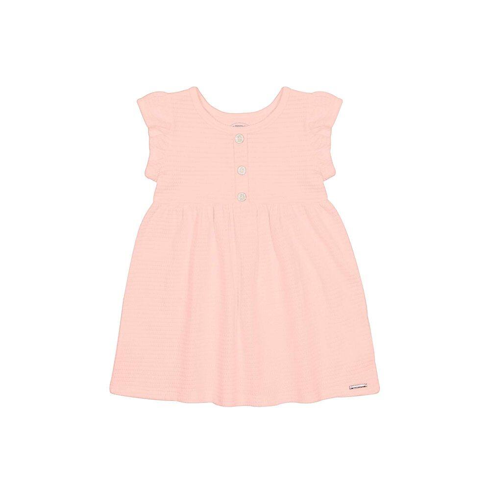 Vestido Infantil Malha Texturizada Alakazoo Ref. 46137