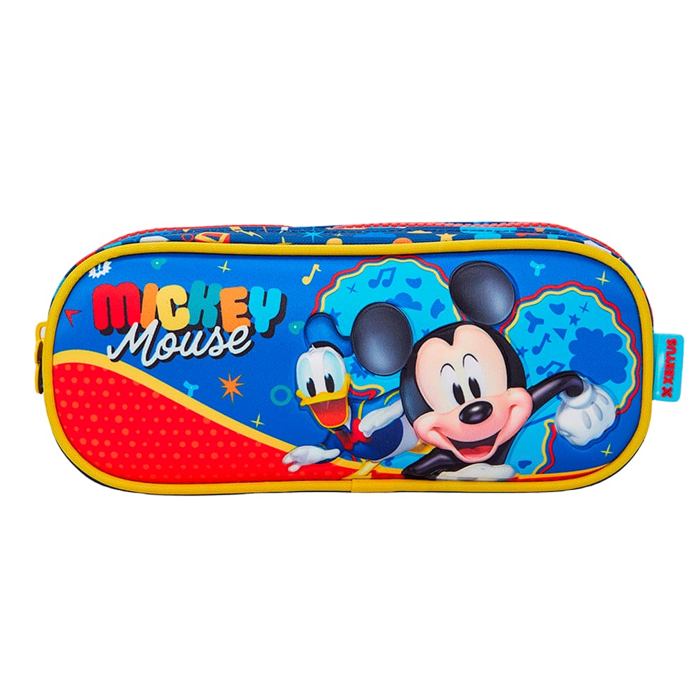 Estojo Duplo Escolar Mickey Marinho Xeryus 13286