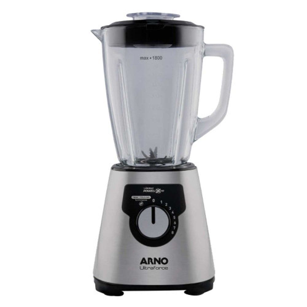 Liquidificador Arno Ultraforce Inox Jarra de Vidro LN92