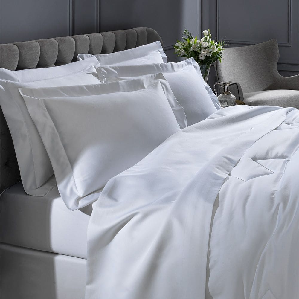 Jogo de Cama Buettner Queen Percal 1000 Fios Dobra Feita