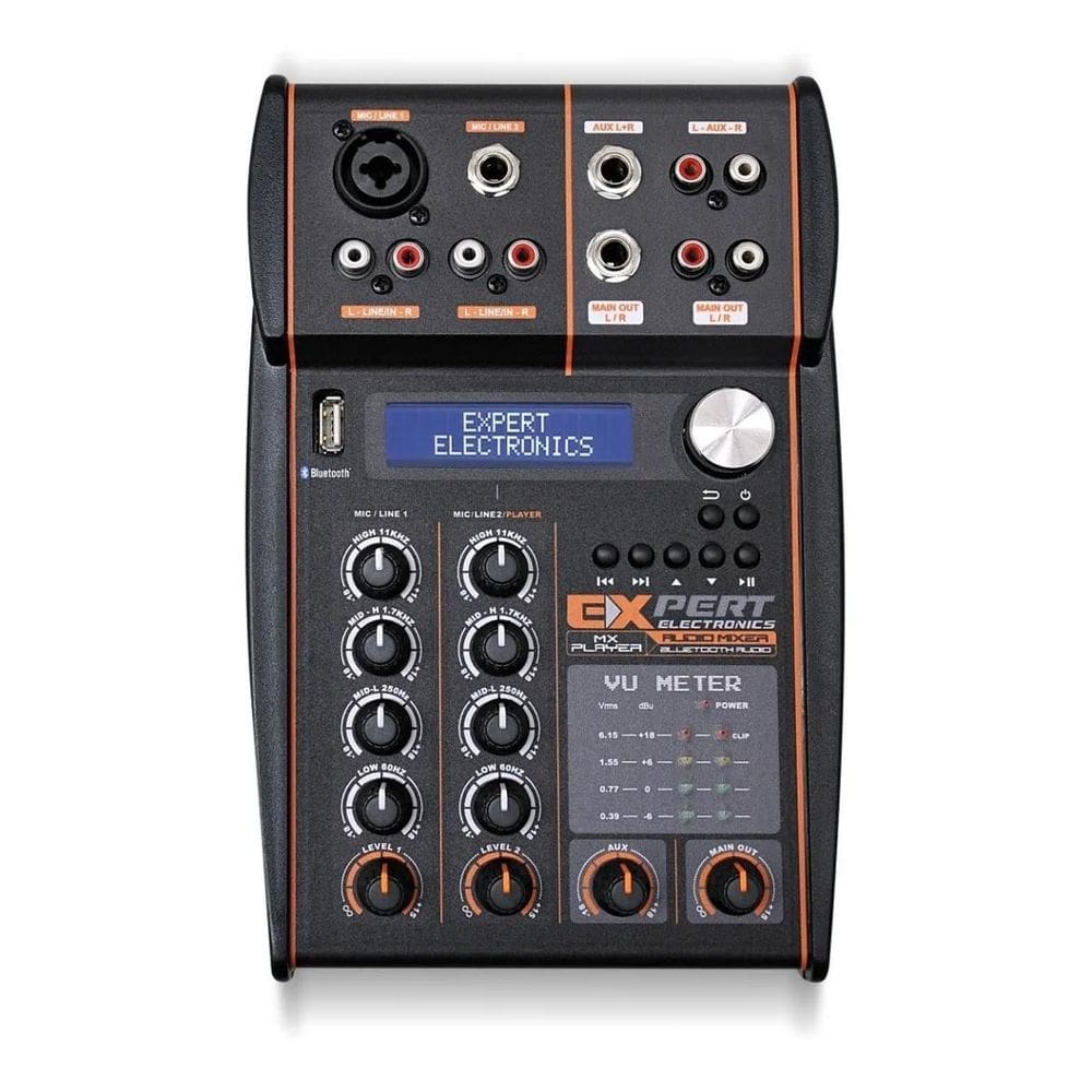 Mesa Expert Eletronics MX Player 12V Bluetooth e USB