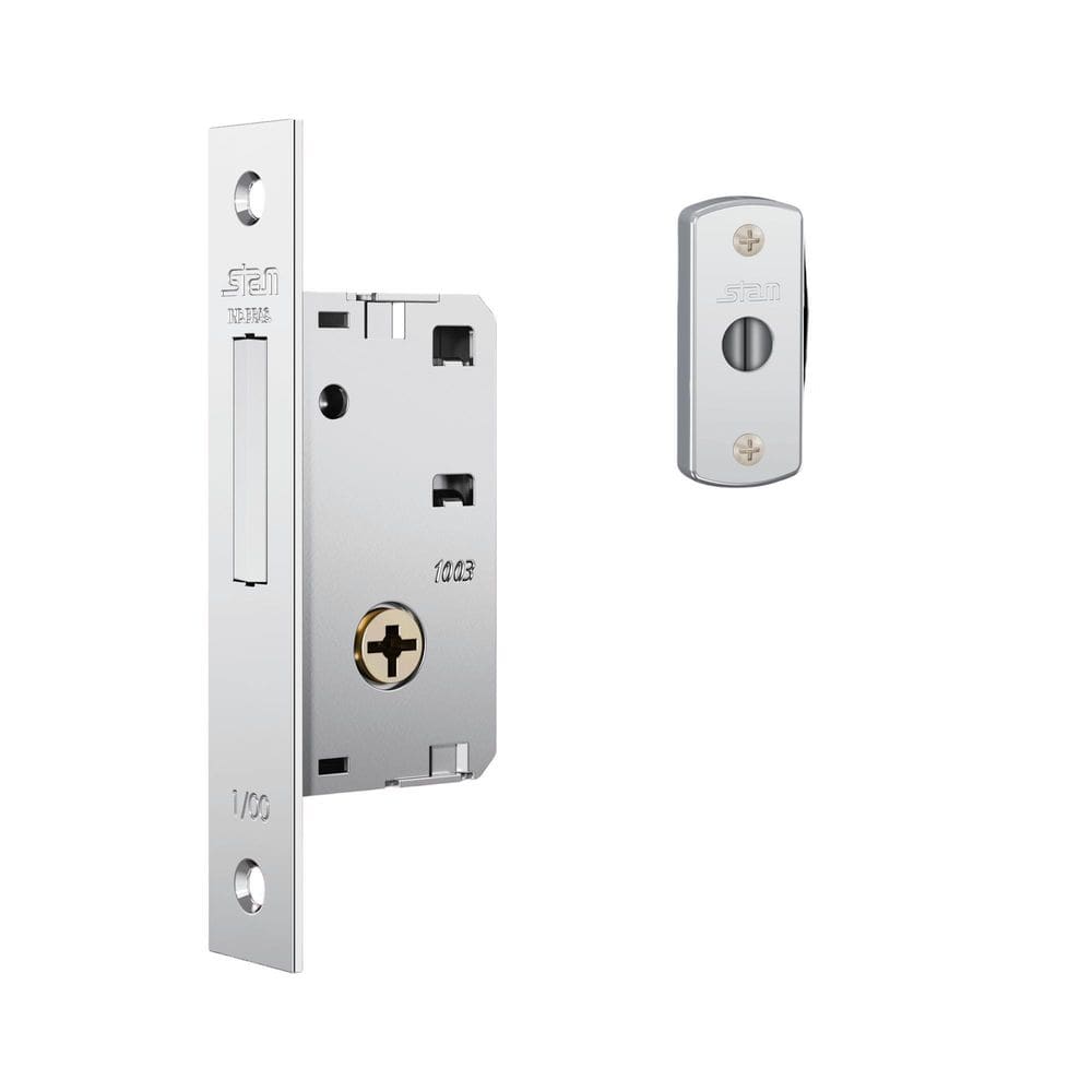 Fechadura Stam 1003 Par Espelho Inox Auxiliar