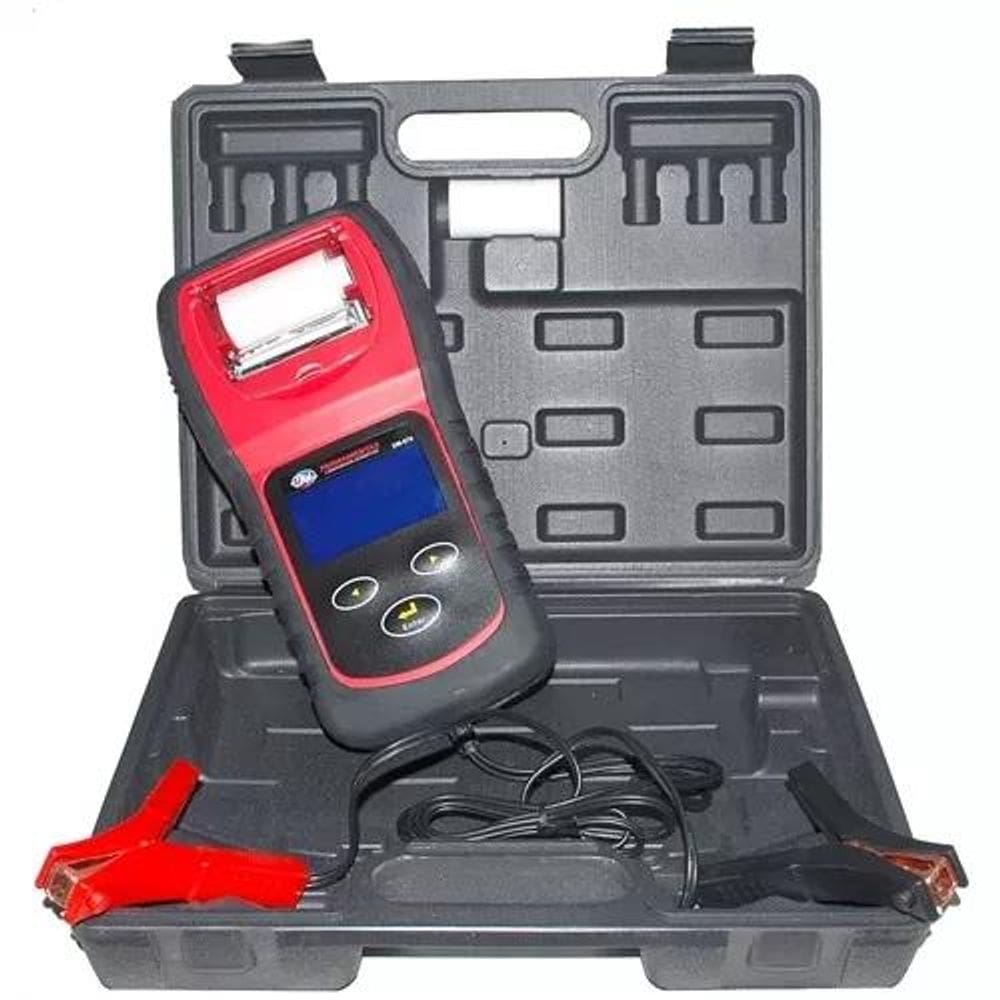 Teste De Bateria E Alternador Digital Com Impressora Dm-670