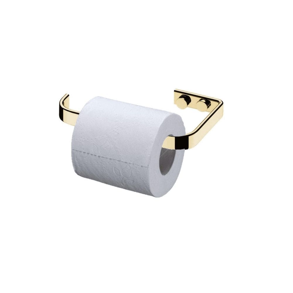 Suporte Porta Papel Higiênico De Parede Future Dourado