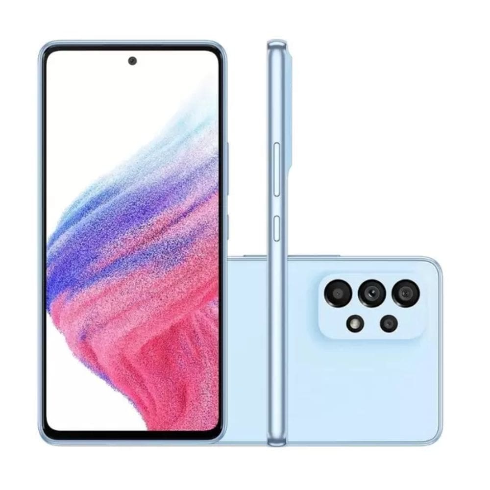 Usado: Samsung A53 128 GB Azul - Bom