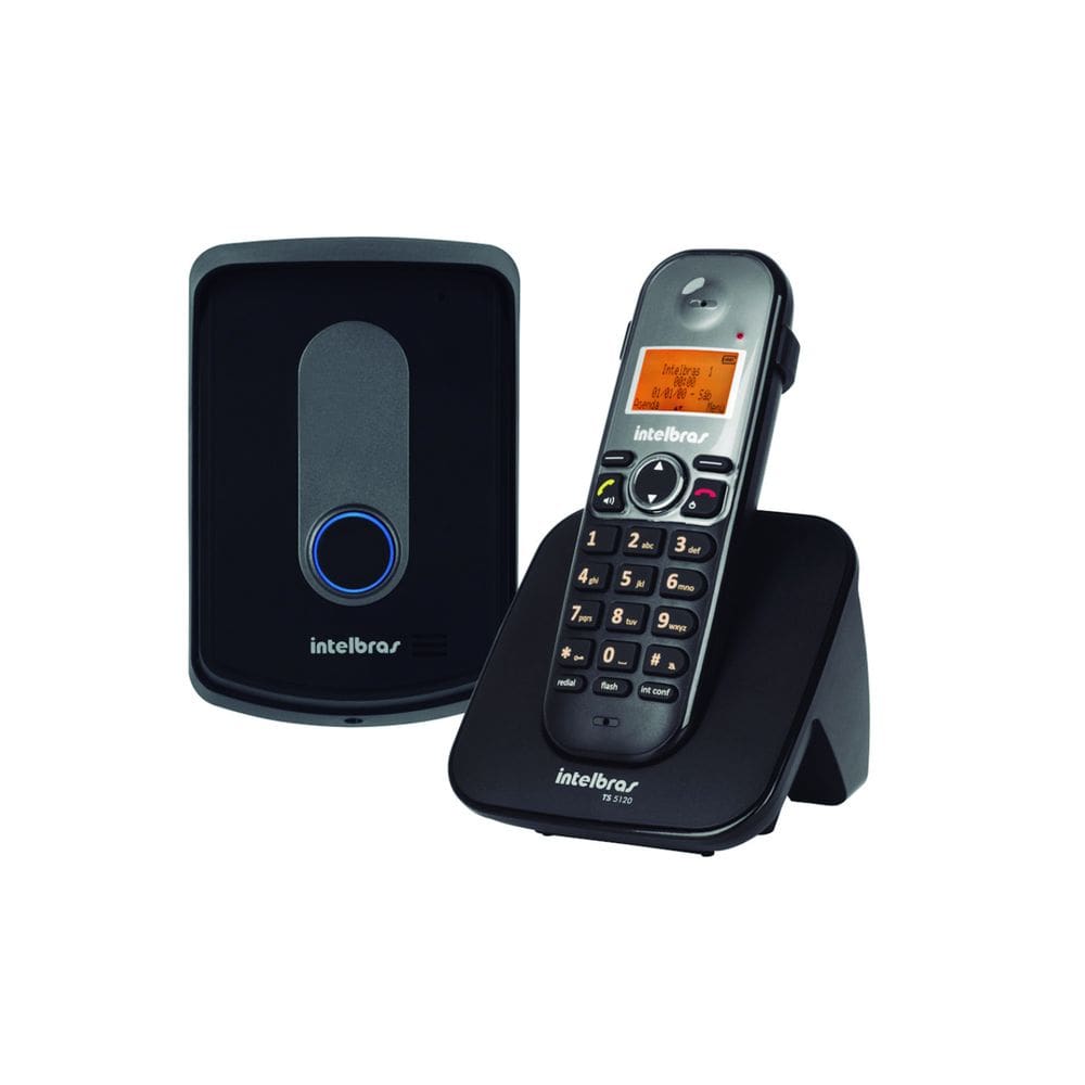Telefone Sem Fio Tis 5010 + Ramal Externo - Segurança