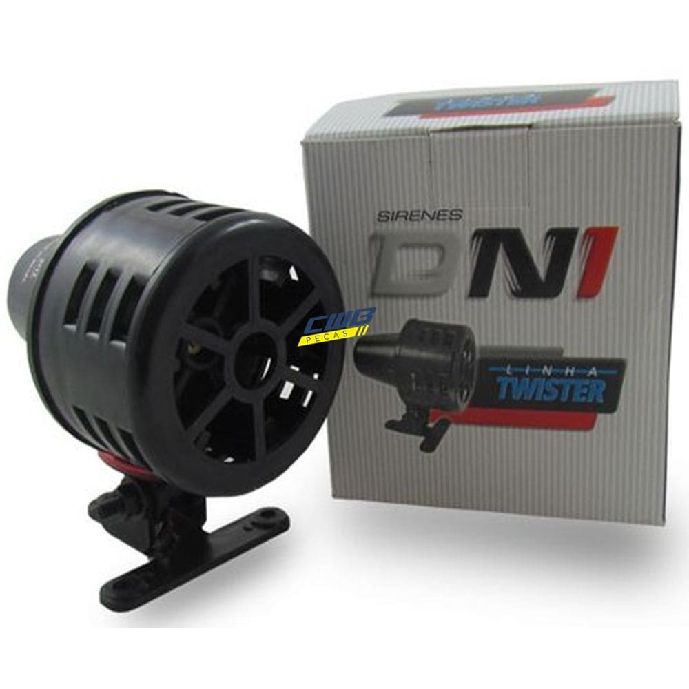 Sirene Rotativa Mecânica 12v 117db Som Viatura Dni3712
