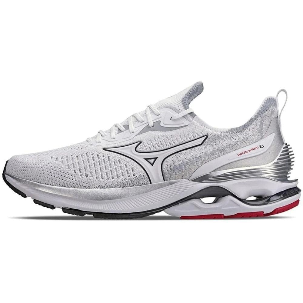 Tênis de Corrida Unissex Mizuno Wave Mirai 6 - Branco