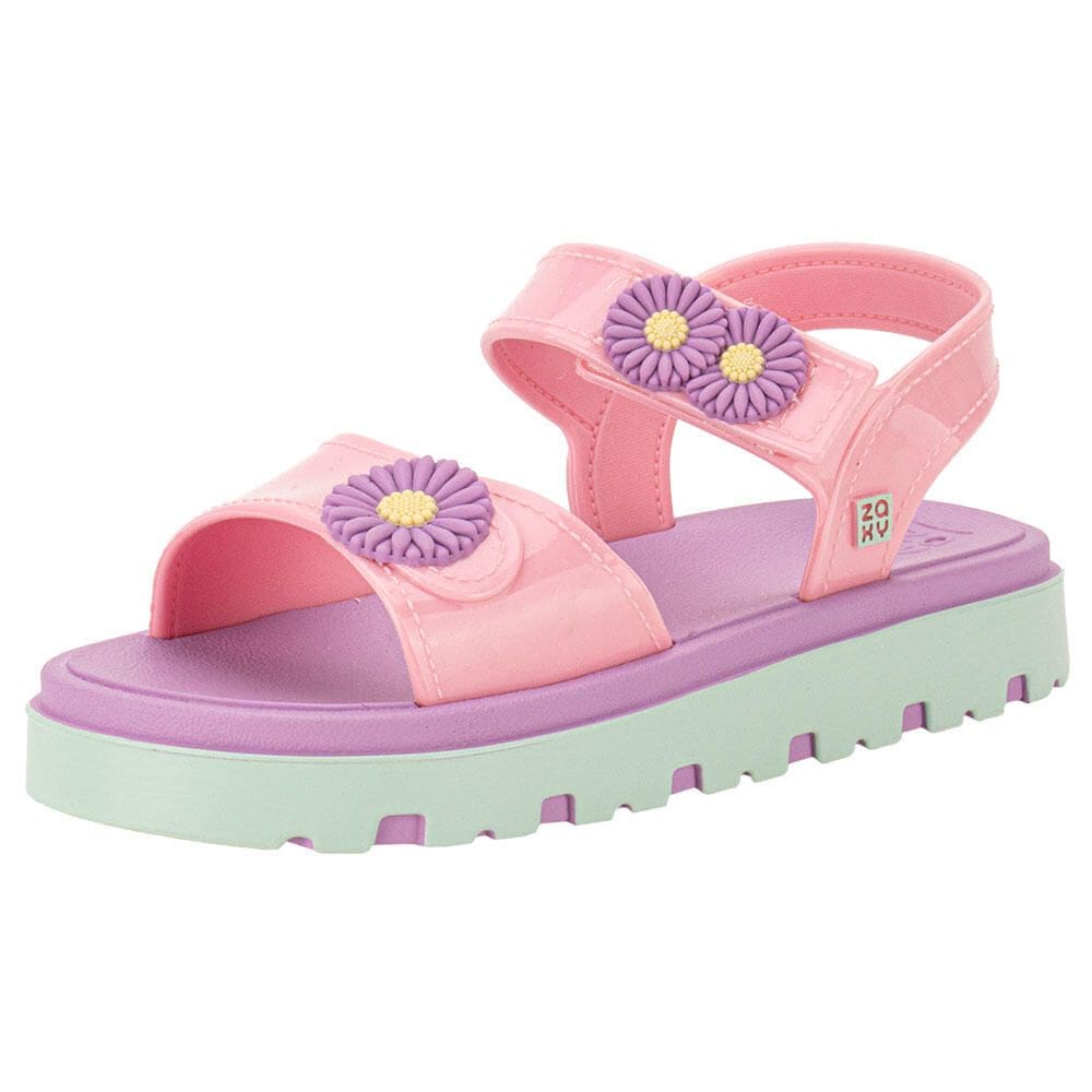 Sandália Infantil Flower Zaxynina 18997