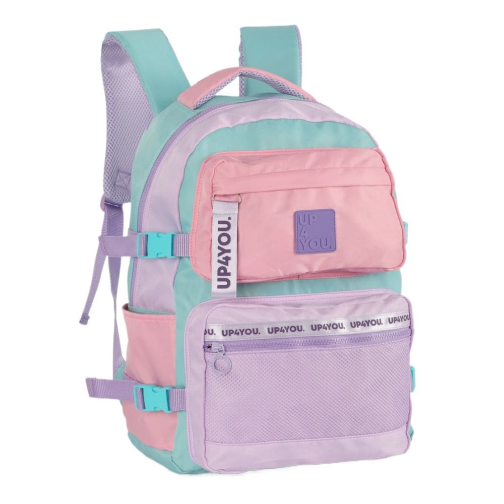 Mochila Escolar Notebook de Costas Juvenil Luxcel Up4you