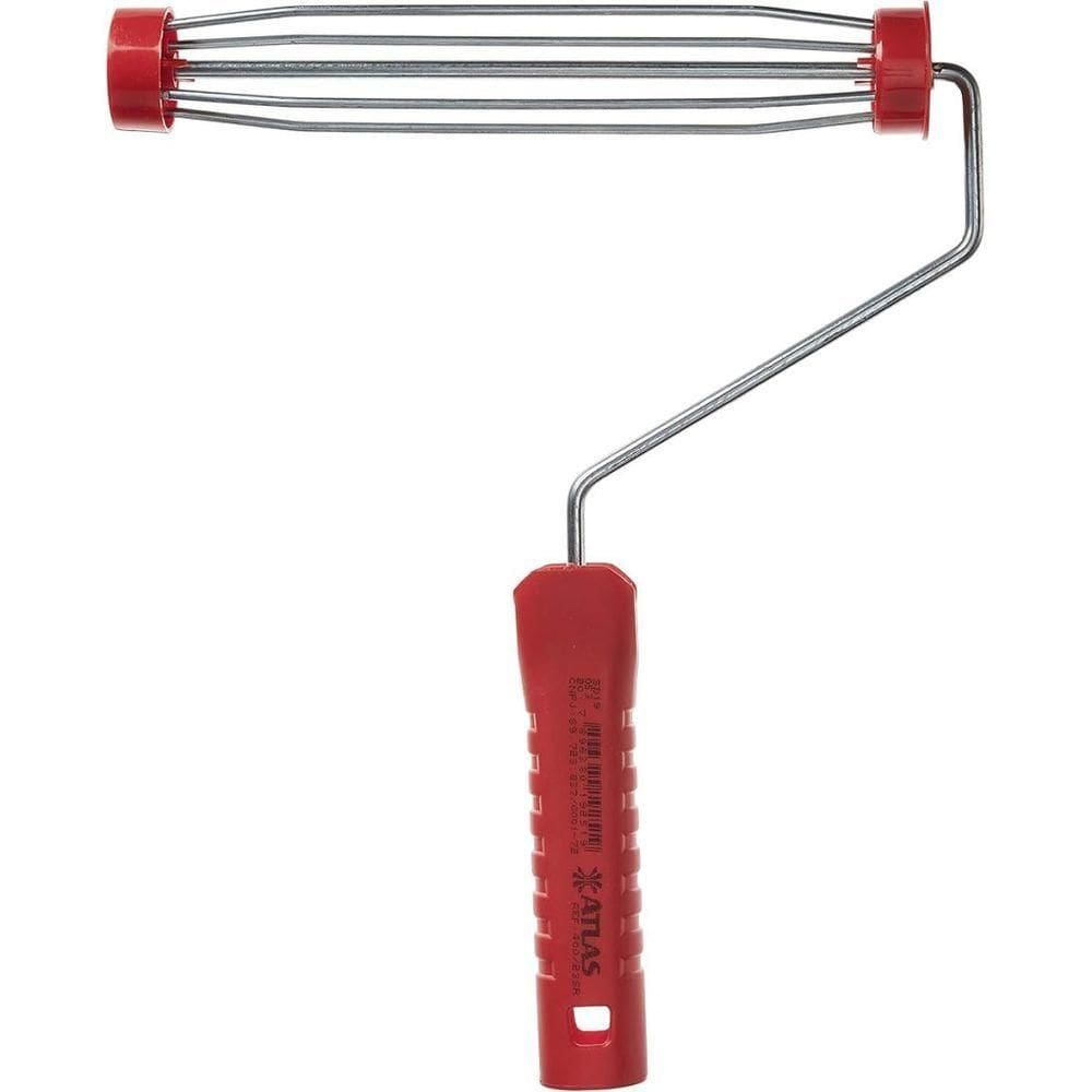 Pincéis Atlas 400/23sr Garfo De Pintura Gaiola Sem rosca Aco Vermelho 23cm