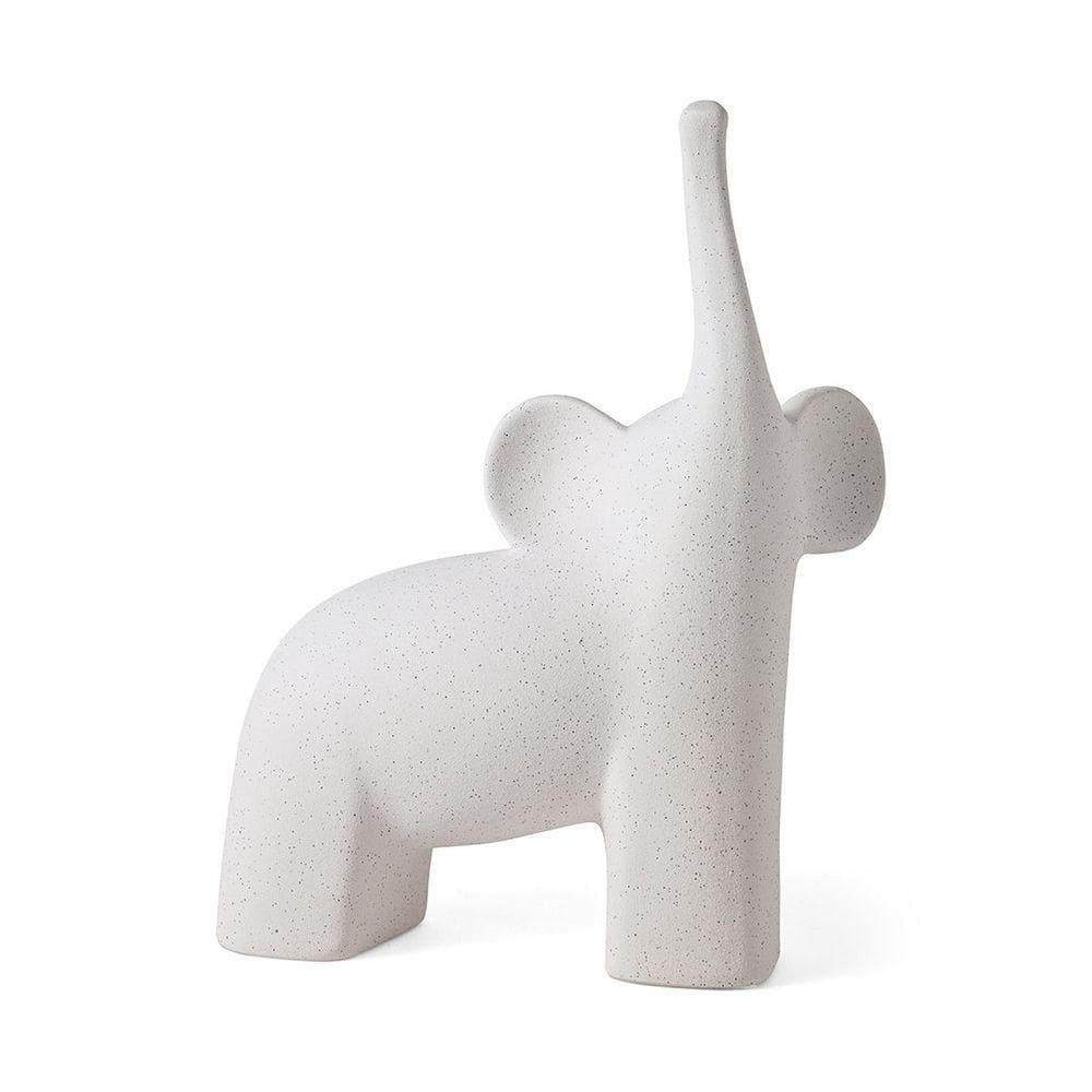 Escultura Mart Elefante Em Cerâmica Grande