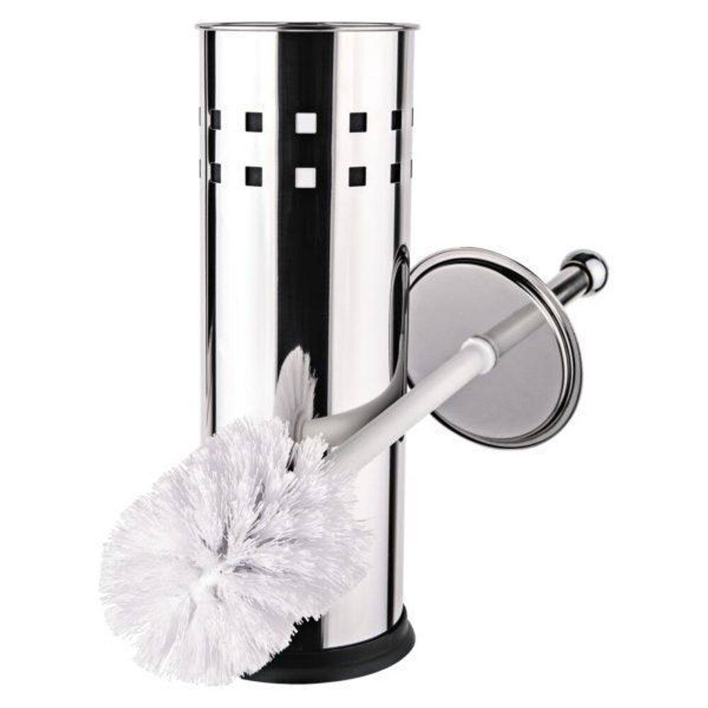 Escoava Sanitária Com Suporte Aço Inox Simples De Usar