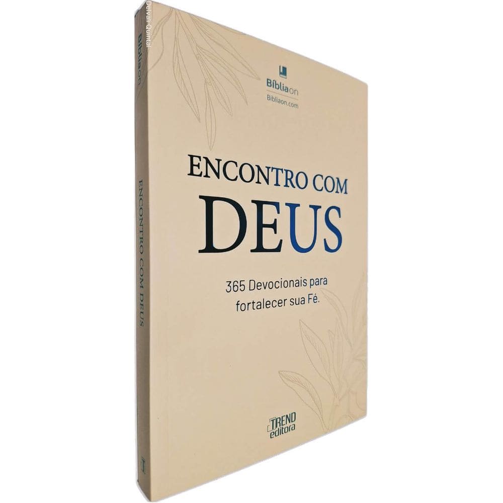 Devocional Encontro Com Deus: 365 Devocionais Para Fortalecer Sua Fé Bíbliaon