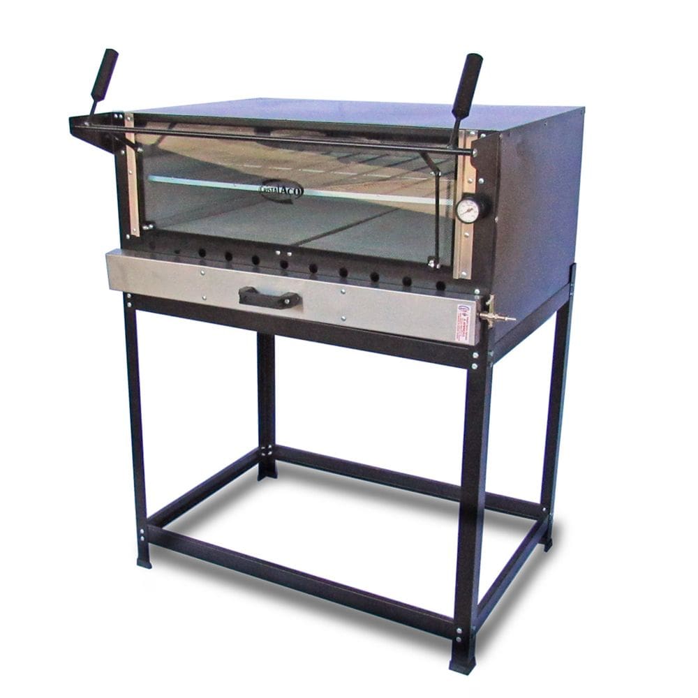 Forno de Pizza Industrial 80x60 Gás - CristalAço