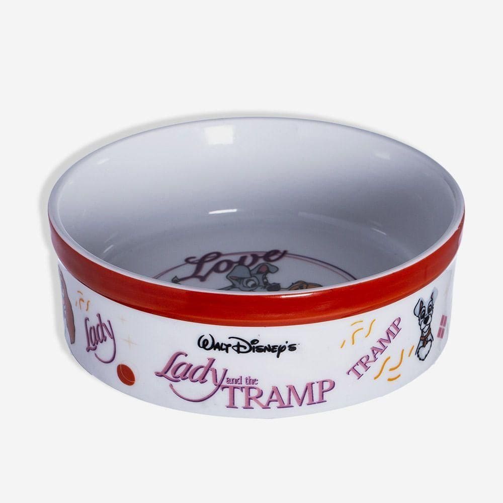 Comedouro Zc Pets Tamanho G A Dama E O Vagabundo Disney
