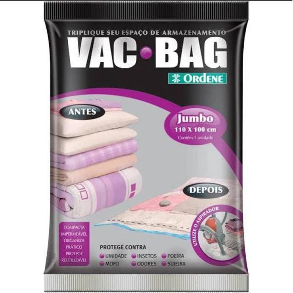 Saco À Vácuo Vac Bag Jumbo 100x110  Ordene