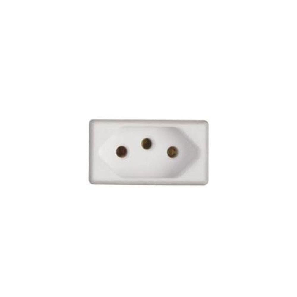 Módulo Tomada 2p+t Tramontina 20 A 250 V Branco - Tramontina