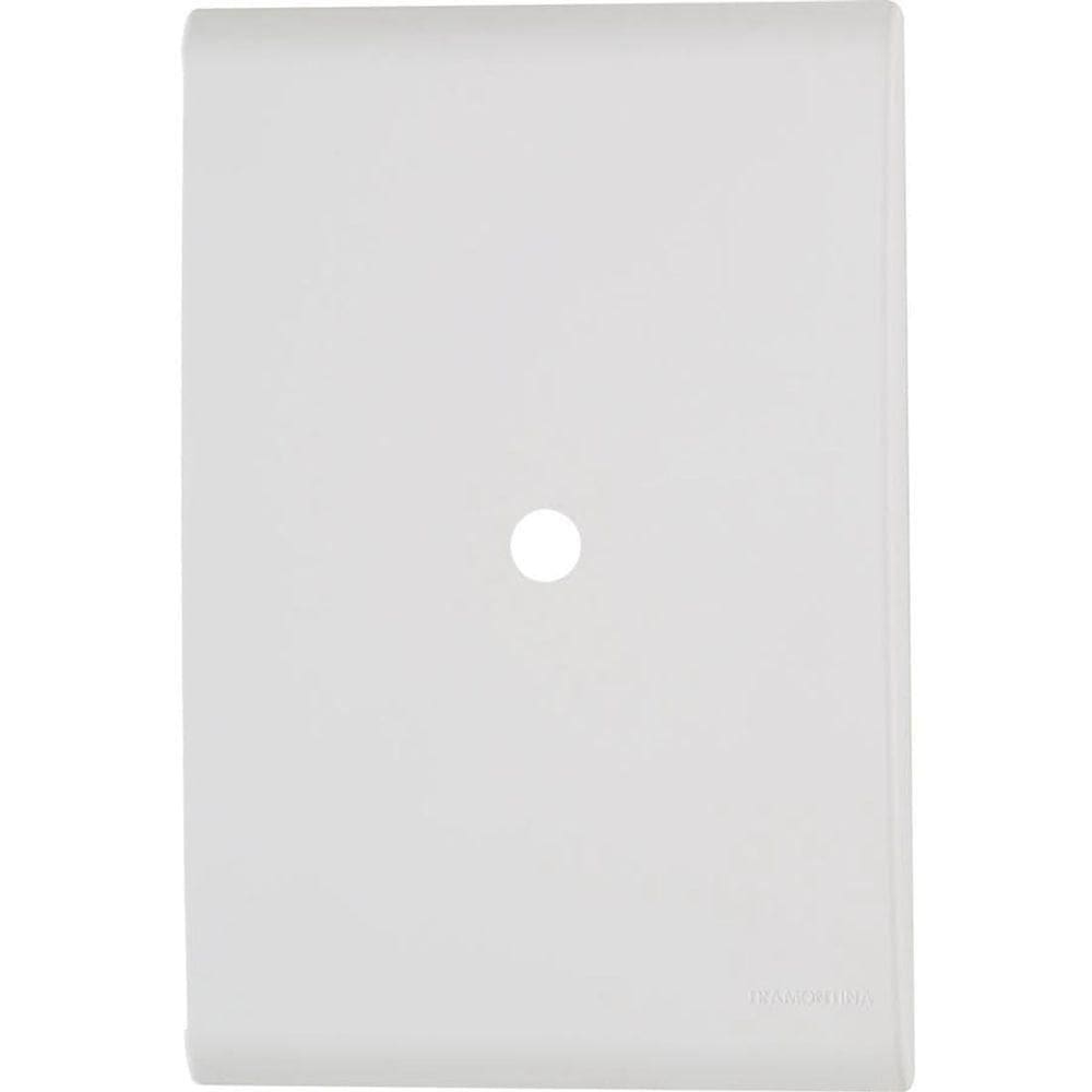 Placa Com 1 Furo 9,5mm 4 X 2 Tramontina Liz Branca - Tramontina