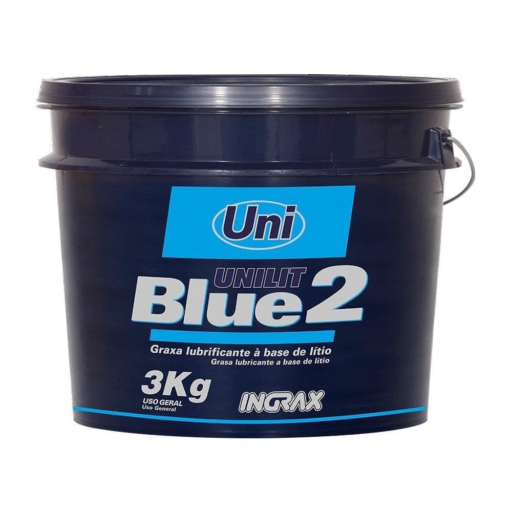 Graxa de Lítio Azul Unilit | Uso Geral para Rolamentos PTG 195°C 3kg