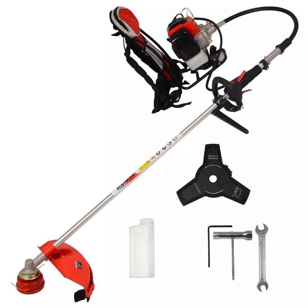 Roçadeira Profissional Costal 52cc tipo Stihl muito Potente