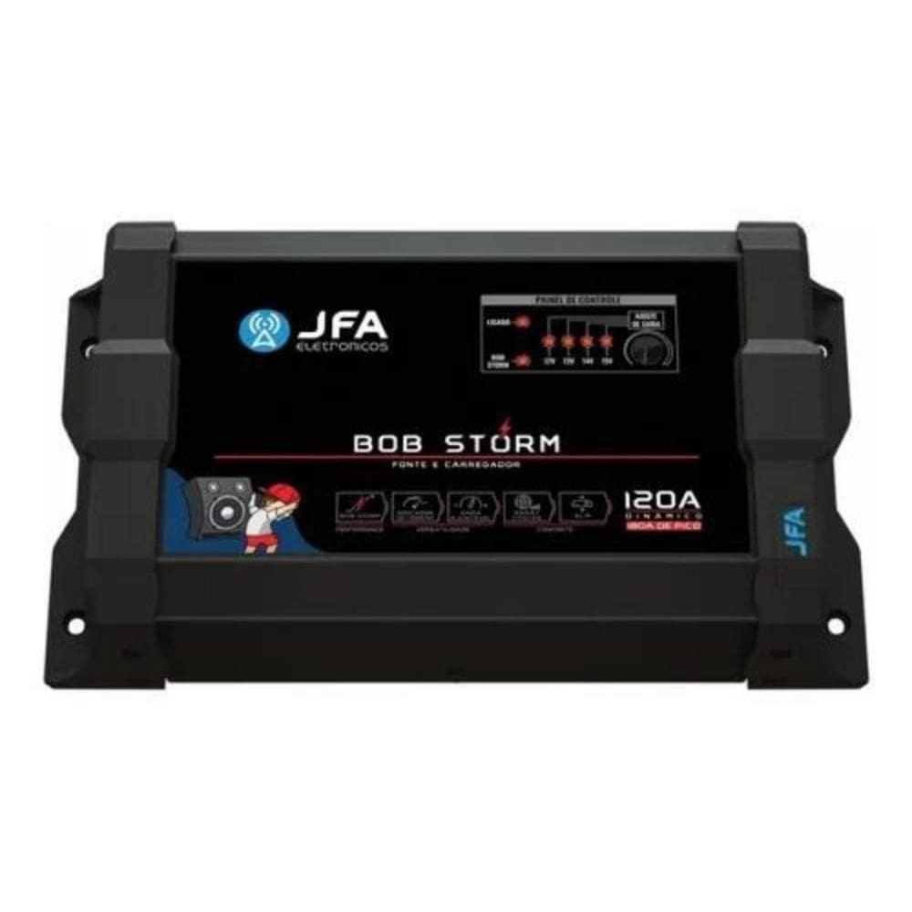 Fonte Carregador Automotivo Jfa Bob Storm 120A Slim Bivolt