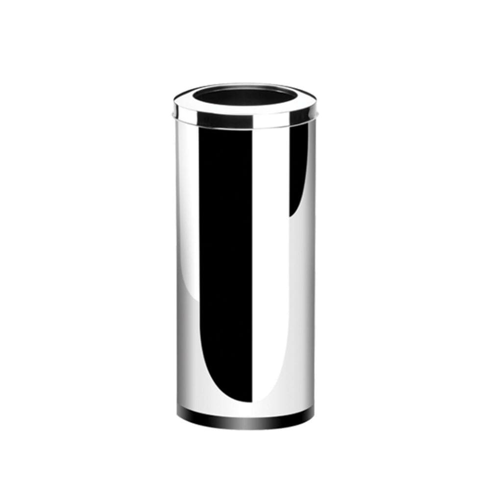 Lixeira inox com aro decorline lixeiras brinox
