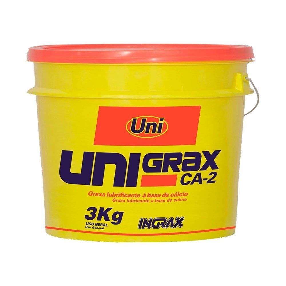 Graxa de Cálcio Marrom Unigrax | Uso Geral Chassis PTG 95°C 3kg