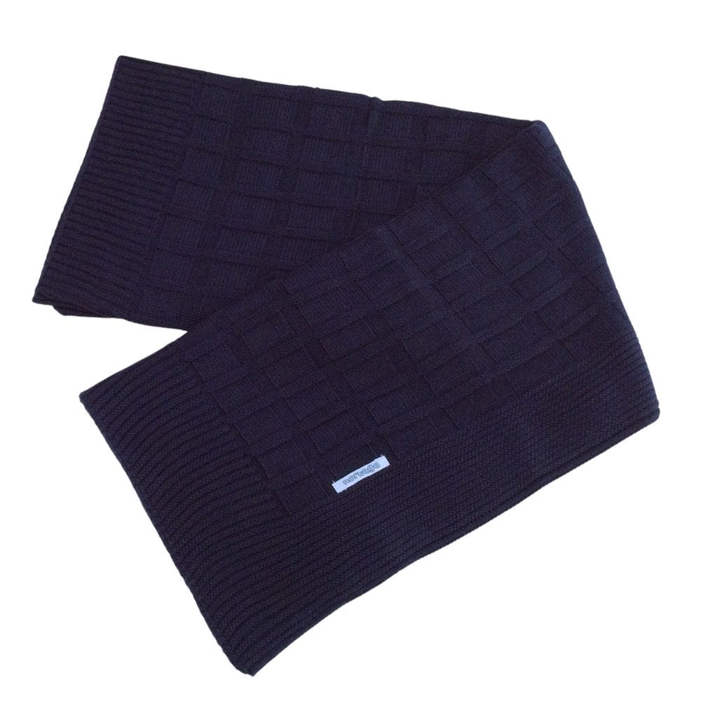 Manta Tricot Unissex Noruega Azul Marinho