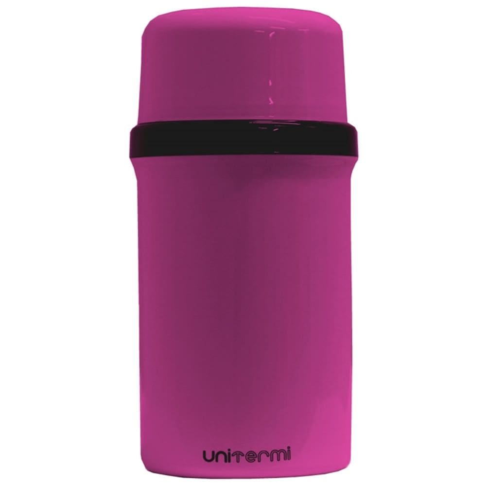 Garrafa Térmica De Mesa Com Ampola De Vidro Rosa 250 Ml