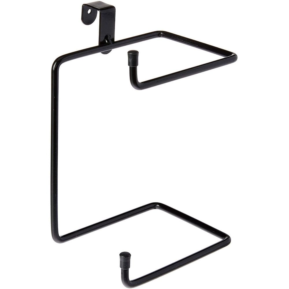 Suporte Para 2 Papeis Higiênicos Caixa Acoplada Preto Or0076